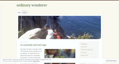 Desktop Screenshot of ordinarywonderer.com